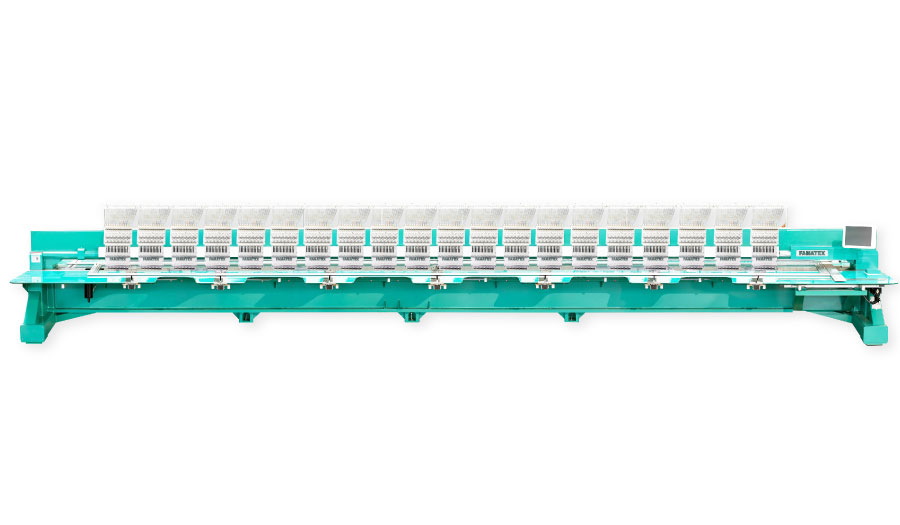 Bordadora de 12 cabezales